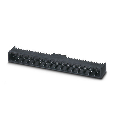 Phoenix Contact CCA Series Straight PCB Header, 23 Contact(s), 5mm Pitch, 1 Row(s)
