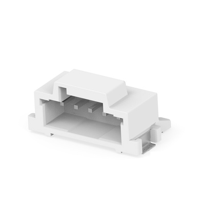 TE Connectivity SGI2.0 Series Right Angled Board Mount PCB Header, 5 Contact(s), 2mm Pitch, 1 Row(s), Shrouded