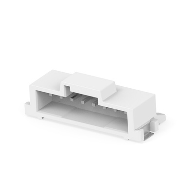 TE Connectivity SGI2.0 Series Right Angled Board Mount PCB Header, 8 Contact(s), 2mm Pitch, 1 Row(s), Shrouded