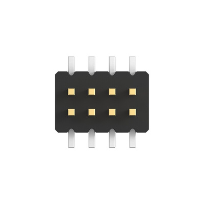 TE Connectivity 5-2331929 Series Vertical Board Mount PCB Header, 10 Contact(s), 1mm Pitch, 2 Row(s), Unshrouded