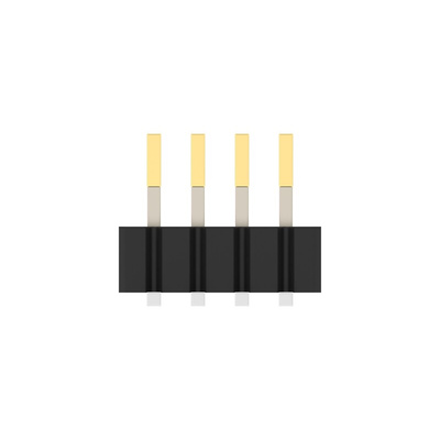 TE Connectivity 5-2331929 Series Vertical Board Mount PCB Header, 10 Contact(s), 1mm Pitch, 2 Row(s), Unshrouded