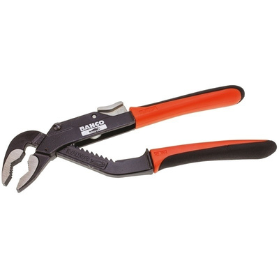 Bahco Plier Wrench Water Pump Pliers, 210 mm Overall Length