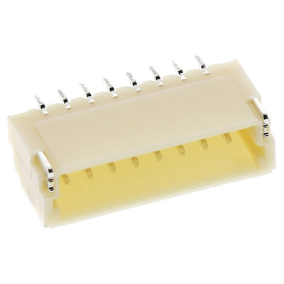 JST SH Series Right Angle Surface Mount PCB Header, 8 Contact(s), 1.0mm Pitch, 1 Row(s), Shrouded