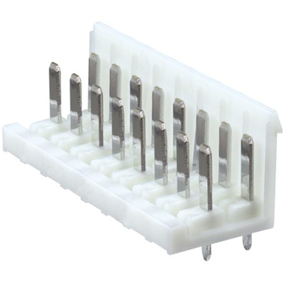 JST XL Series Straight Through Hole PCB Header, 16 Contact(s), 5.0mm Pitch, 2 Row(s), Shrouded