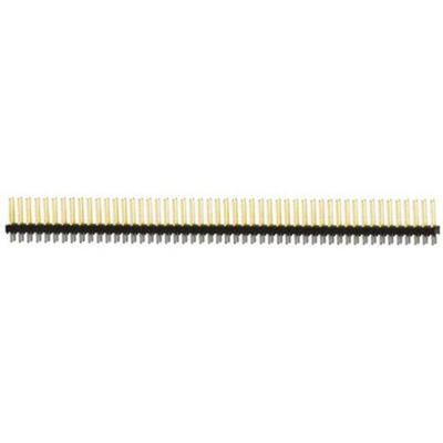 Samtec TSW Series Straight Through Hole Pin Header, 100 Contact(s), 2.54mm Pitch, 2 Row(s), Unshrouded