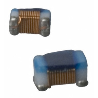 Murata, LQW15AN_00, 1005 Wire-wound SMD Inductor with a Non-Magnetic Core Core, 9.1 nH ±5% Wire-Wound 540mA Idc Q:25