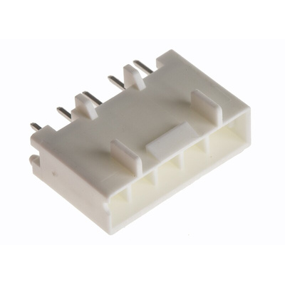 Hirose DF33C Series Straight Through Hole PCB Header, 5 Contact(s), 3.3mm Pitch, 1 Row(s), Shrouded