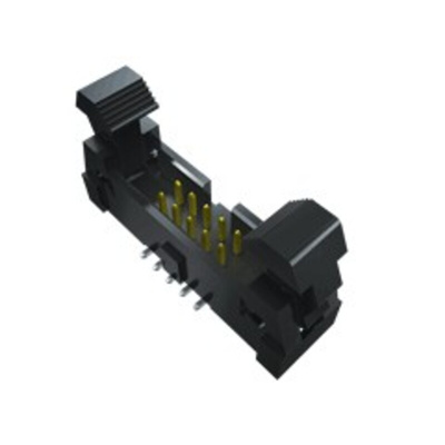 Samtec EHT Series Straight Through Hole PCB Header, 34 Contact(s), 2.0mm Pitch, 2 Row(s), Shrouded