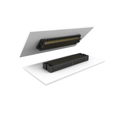 Samtec ASP Series Straight Surface Mount PCB Header, 160 Contact(s), 1.27mm Pitch, 4 Row(s), Shrouded