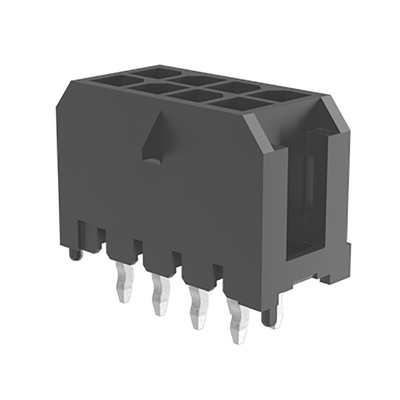 Amphenol Communications Solutions Minitek Series Straight Through Hole PCB Header, 16 Contact(s), 3.0mm Pitch, 2