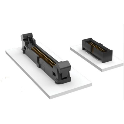 Samtec Surface Mount PCB Header, 50 Contact(s), 1.27mm Pitch, 2 Row(s), Shrouded