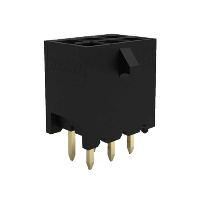 Molex Micro-Fit+ Series Vertical Through Hole PCB Header, 20 Contact(s), 3.0mm Pitch, 2 Row(s), Shrouded
