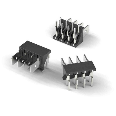 Wurth Elektronik WR-FAST Series Right Angle PCB Header, 4 Contact(s), 7.62mm Pitch, 1 Row(s), Shrouded