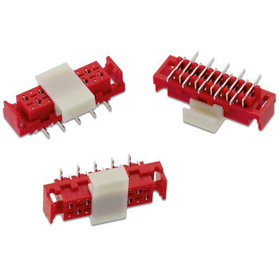 Wurth Elektronik WR-MM Series Straight PCB Header, 24 Contact(s), 2.54mm Pitch, 2 Row(s)