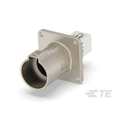 TE Connectivity PowerTube 1400 Series Straight Panel Mount PCB Connector, 1 Contact(s), 1 Row(s)