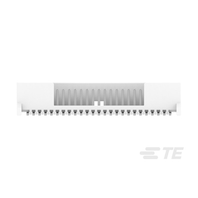 TE Connectivity MICRO CT Series Straight Board Mount PCB Header, 25 Contact(s), 1.2mm Pitch, 1 Row(s)