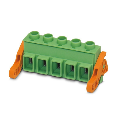 Phoenix Contact GMSTB Series Straight PCB Connector, 3 Contact(s), 7.62mm Pitch, 1 Row(s)