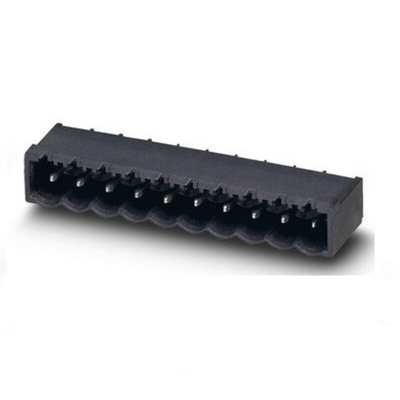 Phoenix Contact CCA Series Straight PCB Header, 10 Contact(s), 5mm Pitch, 1 Row(s)