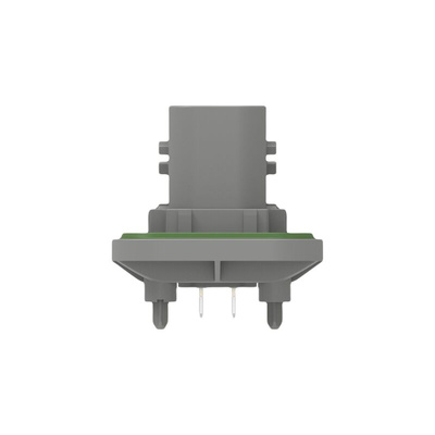 TE Connectivity 2-23781 Series Vertical Panel Mount PCB Header, 8 Contact(s), 6mm Pitch, 2 Row(s), Shrouded