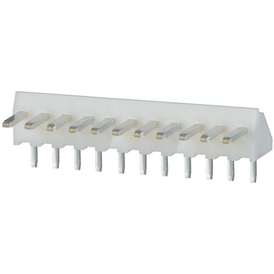 JST NH Series Right Angle Through Hole Pin Header, 11 Contact(s), 2.5mm Pitch, 1 Row(s), Unshrouded