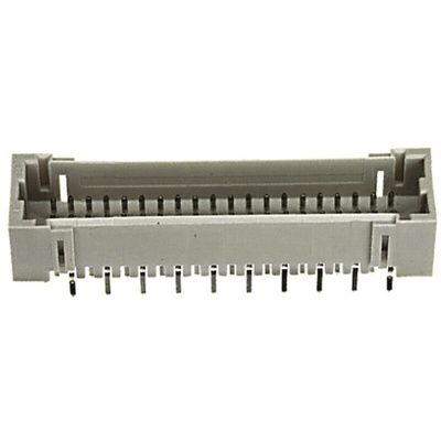 TE Connectivity AMP Mini CT Series Straight Through Hole PCB Header, 40 Contact(s), 3.0mm Pitch, 2 Row(s), Shrouded
