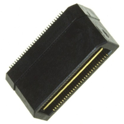 Samtec QTH Series Straight Surface Mount PCB Header, 60 Contact(s), 0.5mm Pitch, 2 Row(s), Shrouded