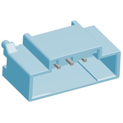 TE Connectivity Grace Inertia Series Straight Through Hole PCB Header, 6 Contact(s), 2.5mm Pitch, 1 Row(s), Shrouded