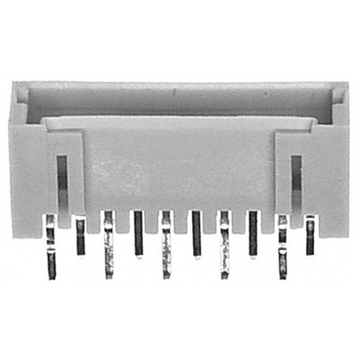 TE Connectivity AMP Mini CT Series Straight Through Hole PCB Header, 10 Contact(s), 1.5mm Pitch, 1 Row(s), Shrouded