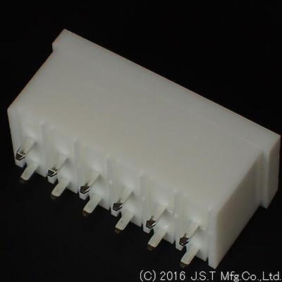 JST XL Series Top Entry Through Hole PCB Header, 12 Contact(s), 5.0mm Pitch, 2 Row(s), Shrouded