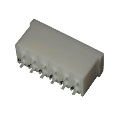 JST XL Series Top Entry Through Hole PCB Header, 12 Contact(s), 5.0mm Pitch, 2 Row(s), Shrouded