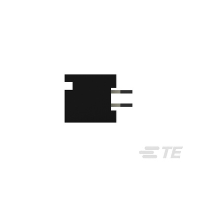TE Connectivity AMP-LATCH Series Right Angle Through Hole PCB Header, 50 Contact(s), 2.54mm Pitch, 2 Row(s), Shrouded