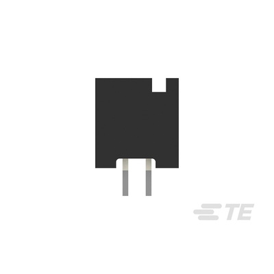 TE Connectivity AMP-LATCH Series Straight Through Hole PCB Header, 14 Contact(s), 2.54mm Pitch, 2 Row(s), Shrouded