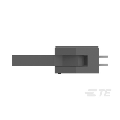 TE Connectivity AMP-LATCH Series Straight Through Hole PCB Header, 20 Contact(s), 2.54mm Pitch, 2 Row(s), Shrouded