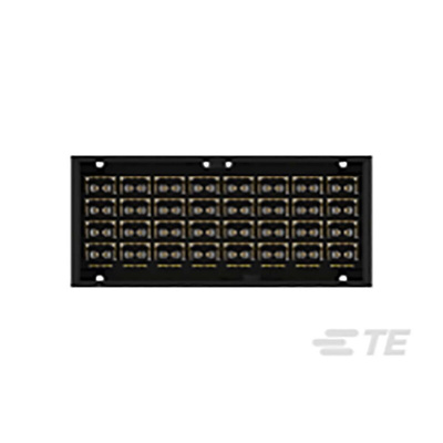 TE Connectivity STRADA Whisper Series Straight Through Hole PCB Header, 64 Contact(s), 3.9mm Pitch, 4 Row(s), Shrouded