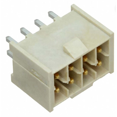 Samtec IPL1 Series Straight Through Hole PCB Header, 6 Contact(s), 2.54mm Pitch, 2 Row(s), Shrouded