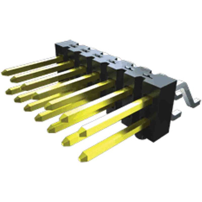 Samtec TSM Series Vertical Surface Mount Pin Header, 32 Contact(s), 2.54mm Pitch, 2 Row(s), Unshrouded