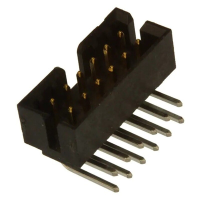 Molex Milli-Grid Series Right Angle PCB Header, 12 Contact(s), 2.0mm Pitch, 2 Row(s), Shrouded
