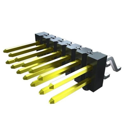 Samtec TSM Series Horizontal Surface Mount Pin Header, 5 Contact(s), 2.54mm Pitch, 1 Row(s), Unshrouded