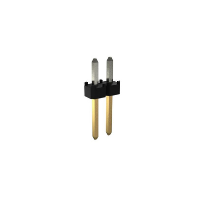 Amphenol ICC Minitek Series Through Hole Pin Header, 25 Contact(s), 2.0mm Pitch, 1 Row(s), Unshrouded