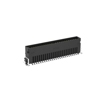 ERNI SMC Series Surface Mount PCB Header, 50 Contact(s), 1.27mm Pitch, 2 Row(s)