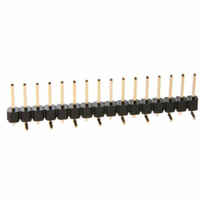 HARWIN M20 Series Vertical Surface Mount Pin Header, 3 Contact(s), 2.54mm Pitch, 1 Row(s), Unshrouded