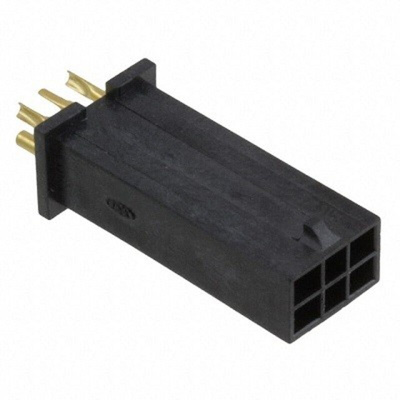 Molex 44242 Series PCB Header, 6 Contact(s), 3mm Pitch, 2 Row(s)