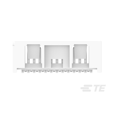 TE Connectivity MICRO CT Series Straight Board Mount PCB Header, 13 Contact(s), 1.2mm Pitch, 1 Row(s)