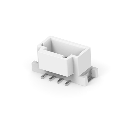 TE Connectivity GRACE INERTIA 2.0 Series Vertical Board Mount PCB Header, 2 Contact(s), 4mm Pitch, 1 Row(s), Shrouded
