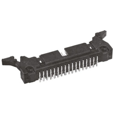 Hirose HIF3B Series Right Angle Through Hole PCB Header, 64 Contact(s), 2.54mm Pitch, 2 Row(s), Shrouded
