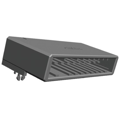 TE Connectivity Dynamic 3000 Series Right Angle Through Hole PCB Header, 8 Contact(s), 3.81mm Pitch, 1 Row(s), Shrouded