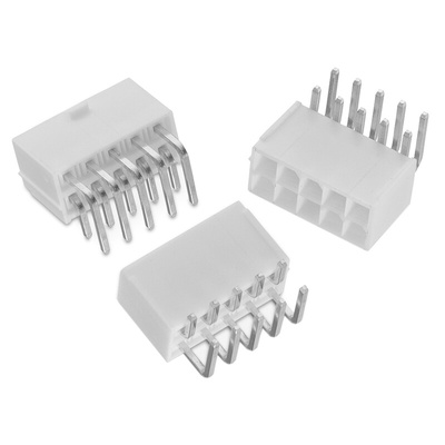 Wurth Elektronik WR-MPC4 Series Right Angle Through Hole PCB Header, 2 Contact(s), 4.2mm Pitch, 2 Row(s), Shrouded
