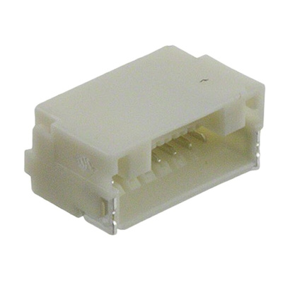 JST NSH Series Right Angle Surface Mount PCB Header, 8 Contact(s), 1.0mm Pitch, 1 Row(s), Shrouded