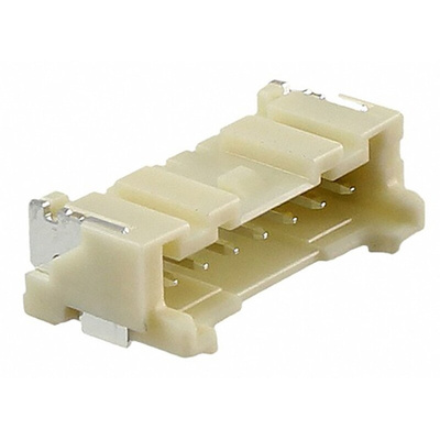 JST PA Series Right Angle Surface Mount PCB Header, 7 Contact(s), 2.0mm Pitch, 1 Row(s), Shrouded