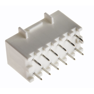 Hirose DF33C Series Straight Through Hole PCB Header, 12 Contact(s), 3.3mm Pitch, 2 Row(s), Shrouded